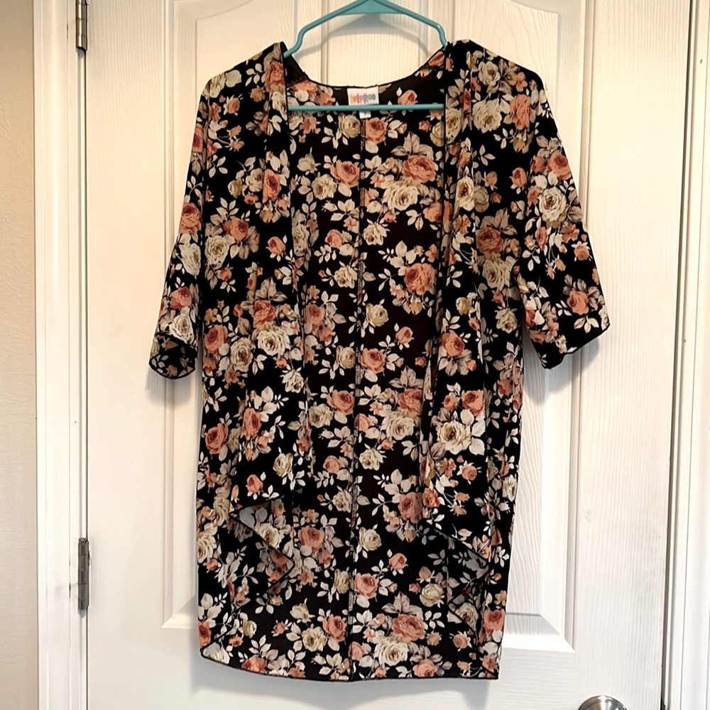 Kids open front cardigan